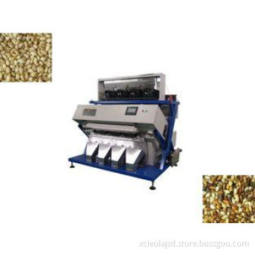 Multi-Function Bean Sorting Machine , LED Optical Rice Colo